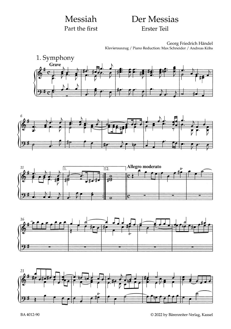 Messiah HWV 56