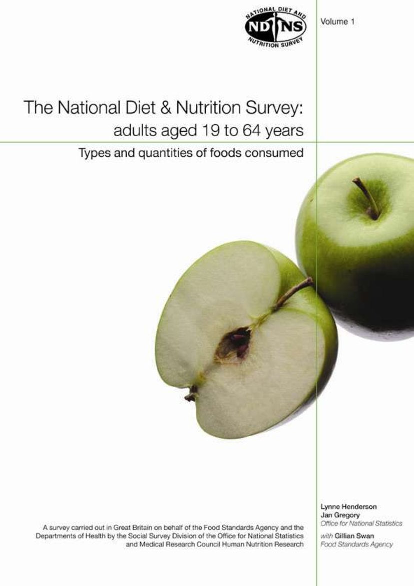 National Diet and Nutrition Survey: Vol. 1