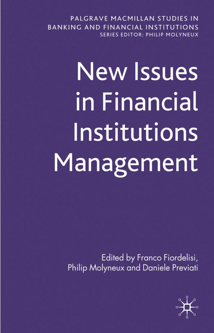 Palgrave Macmillan Studies in Banking and Financial Institutions
