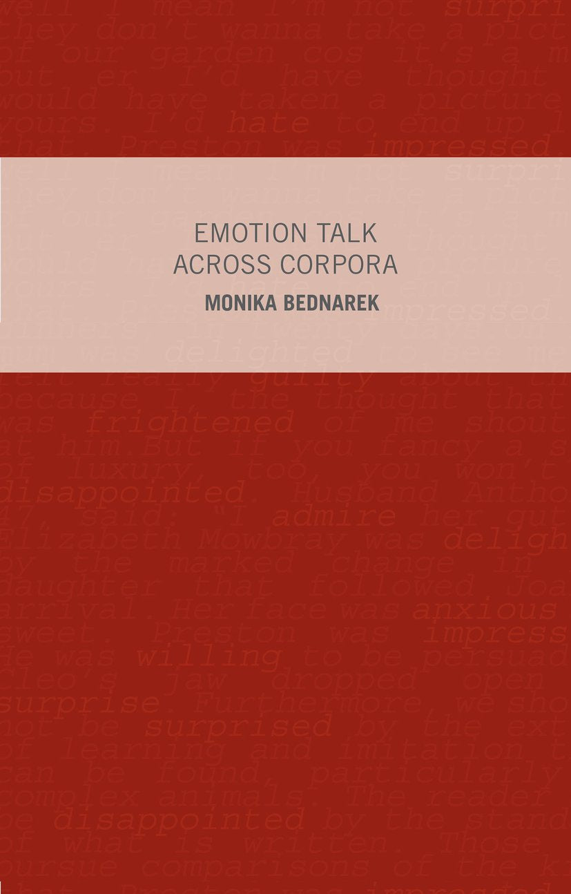 Emotion Talk Across Corpora