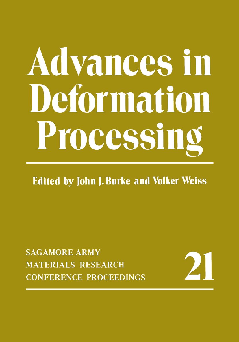 Sagamore Army Materials Research Conference Proceedings