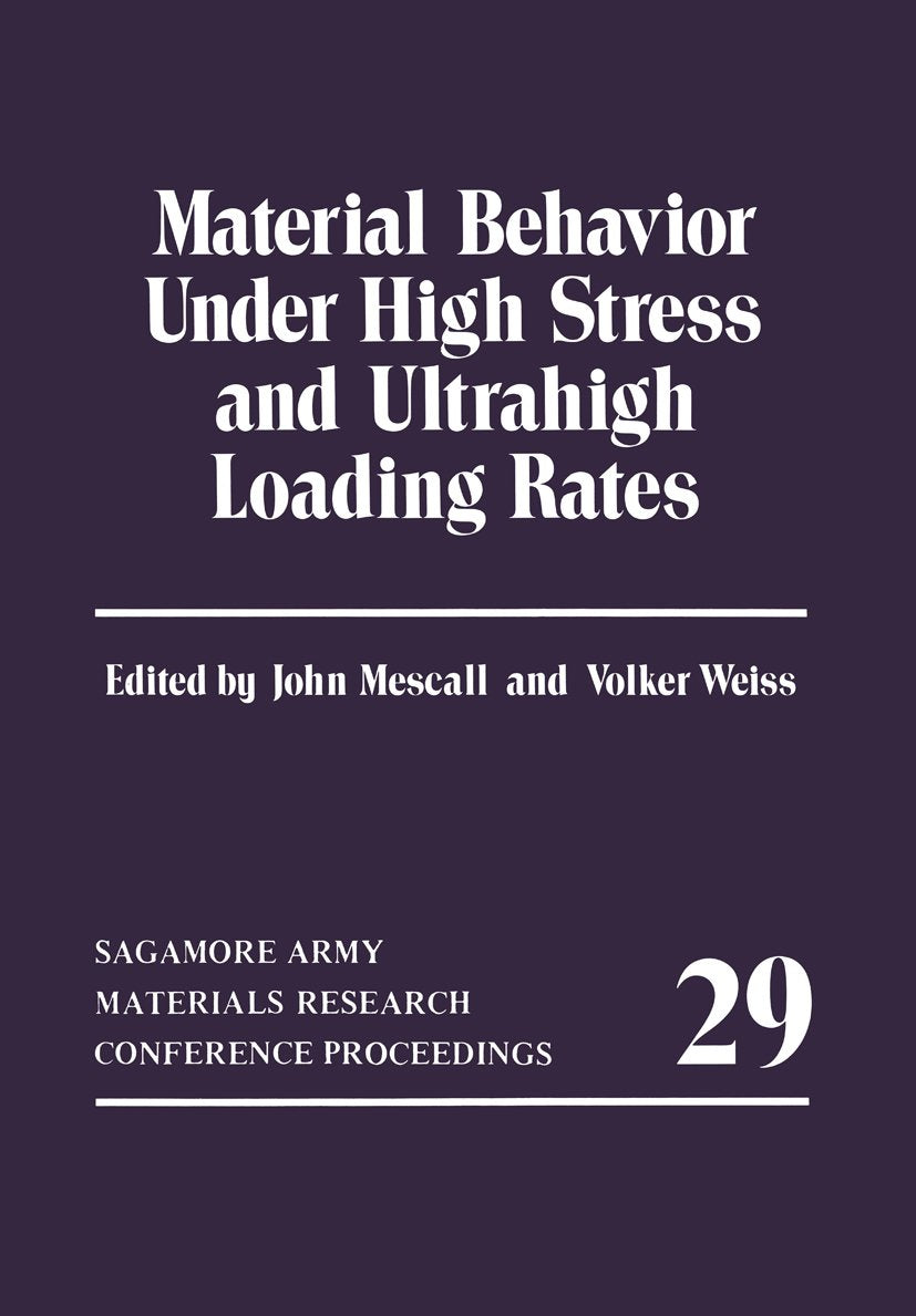 Sagamore Army Materials Research Conference Proceedings