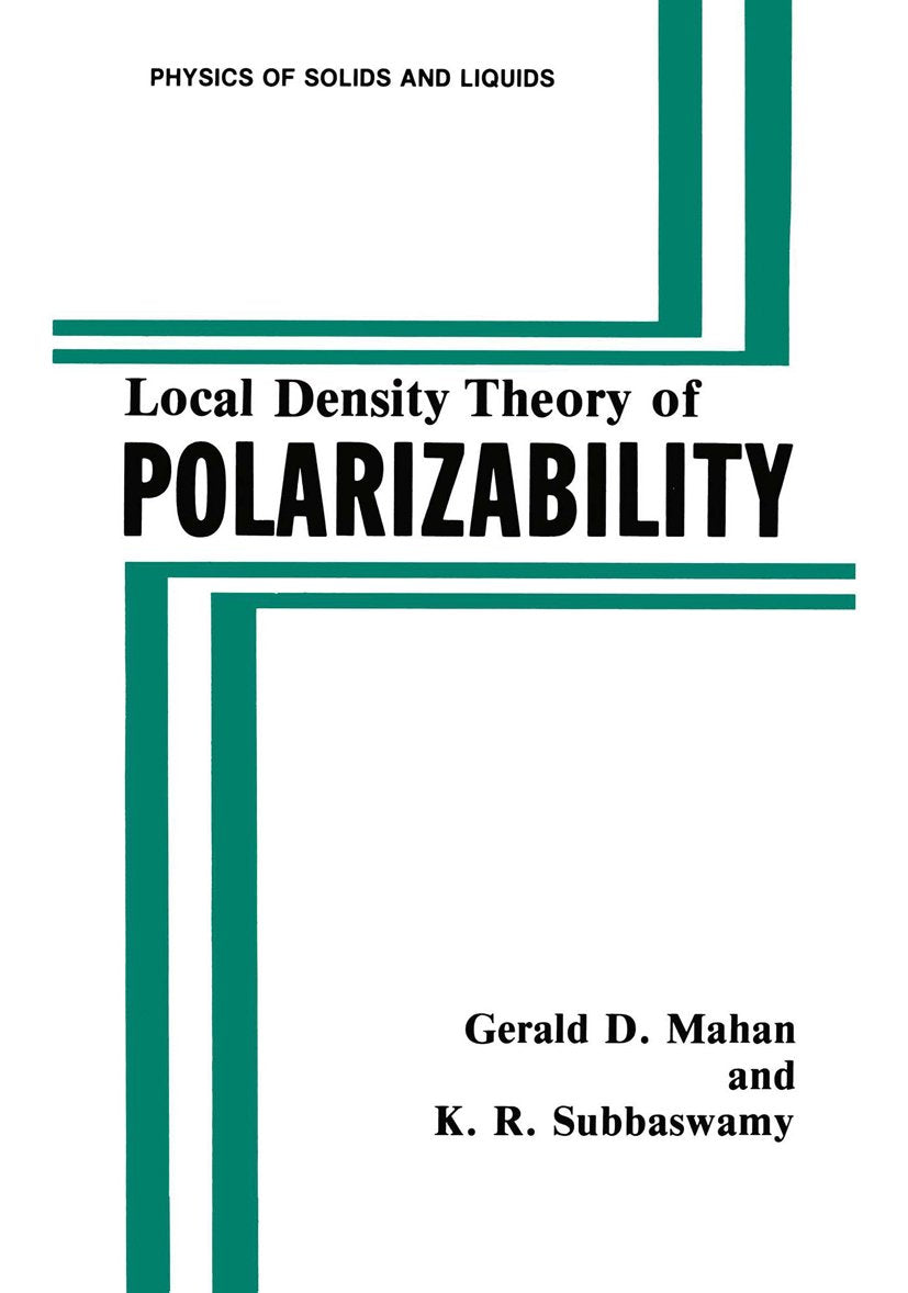 Local Density Theory of Polarizability