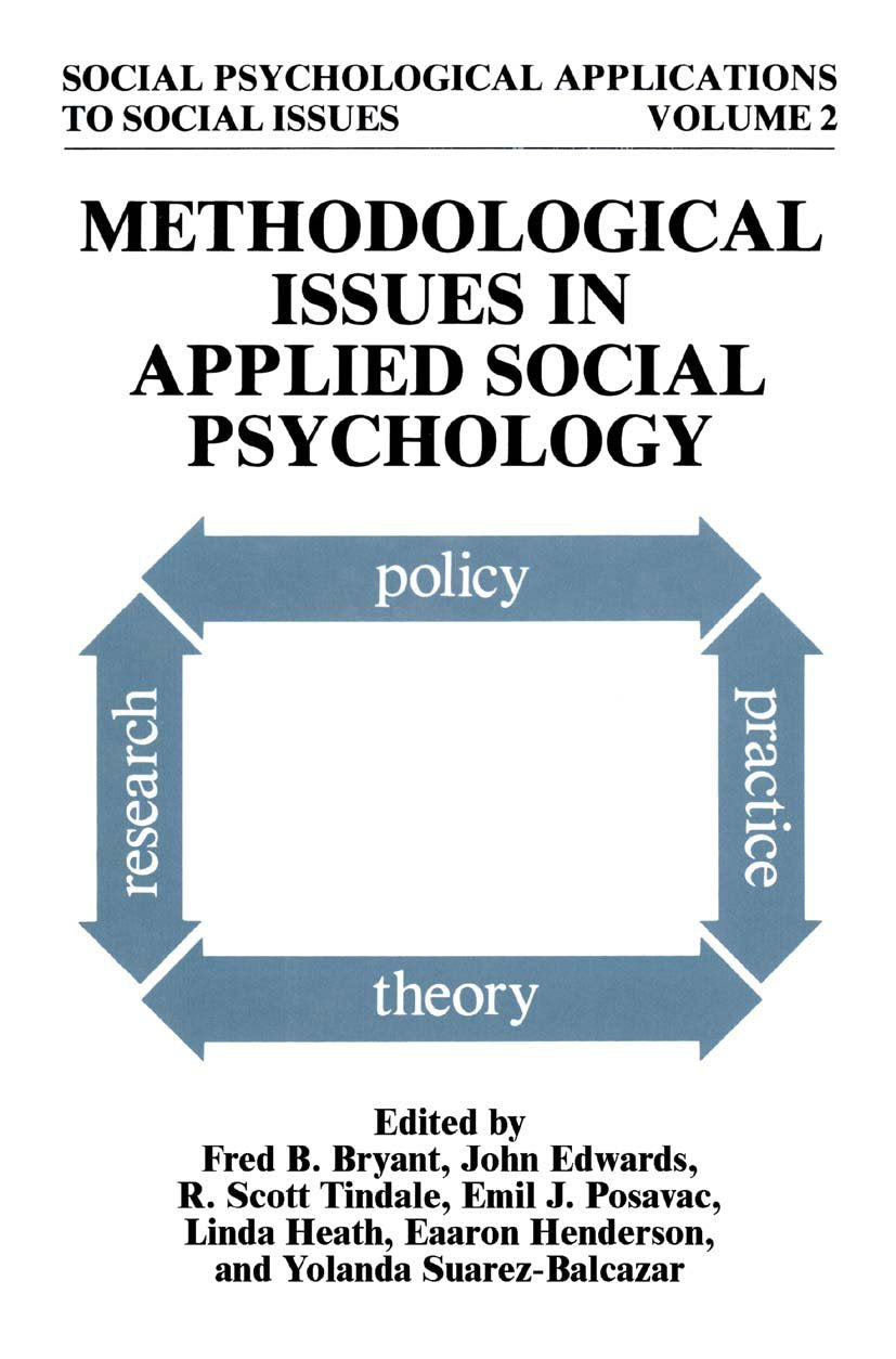 Social Psychological Applications To Social Issues