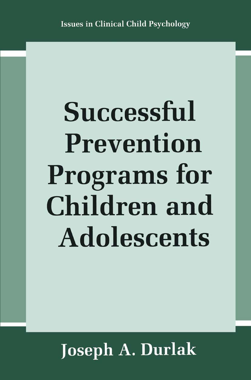Issues in Clinical Child Psychology