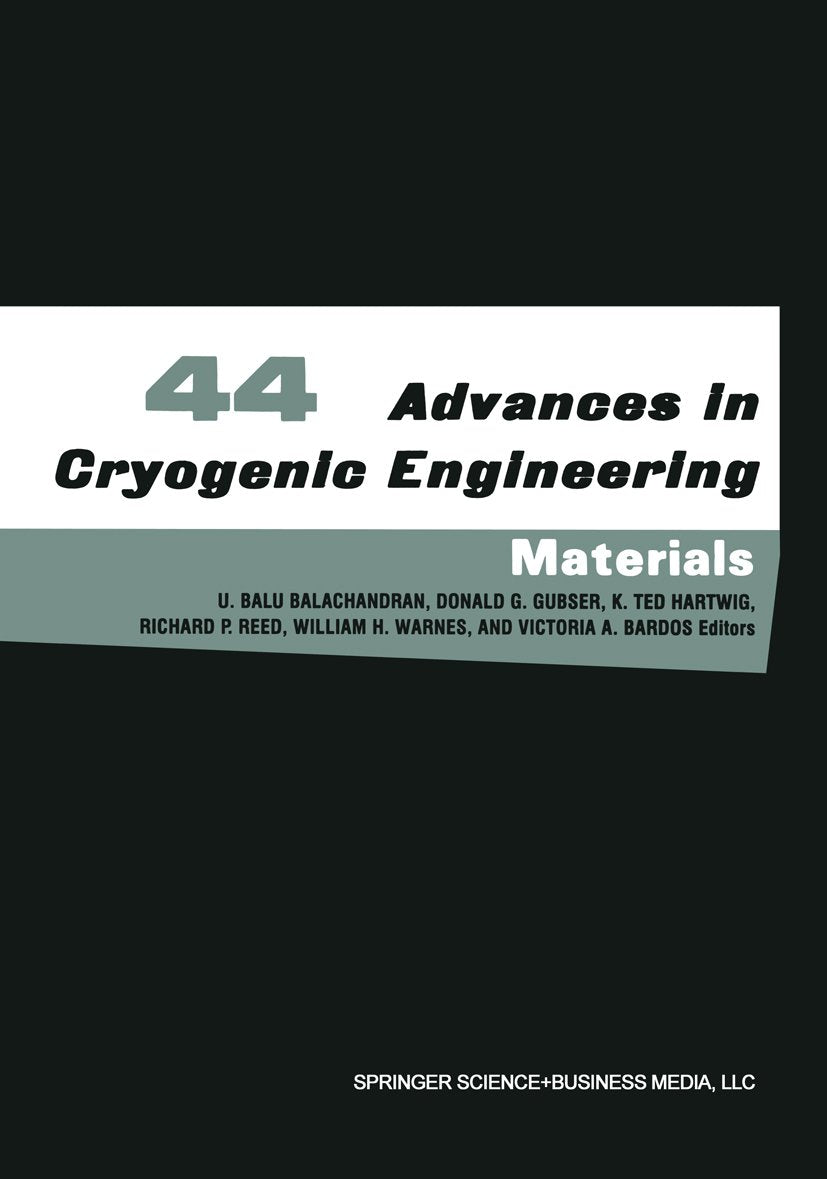 Advances in Cryogenic Engineering