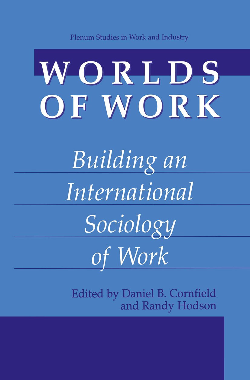 Springer Studies in Work and Industry