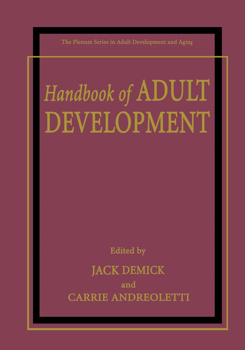 The Springer Series in Adult Development and Aging