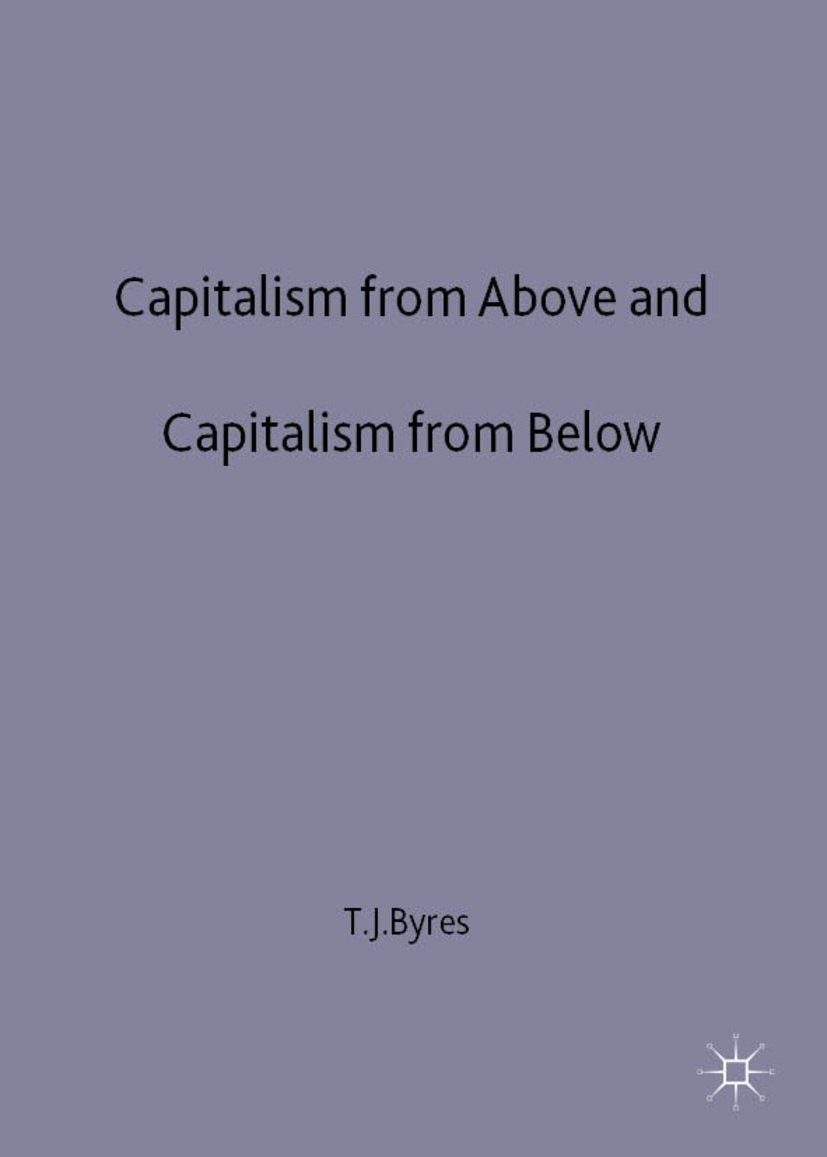 Capitalism from Above and Capitalism from Below