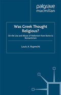 Was Greek Thought Religious?