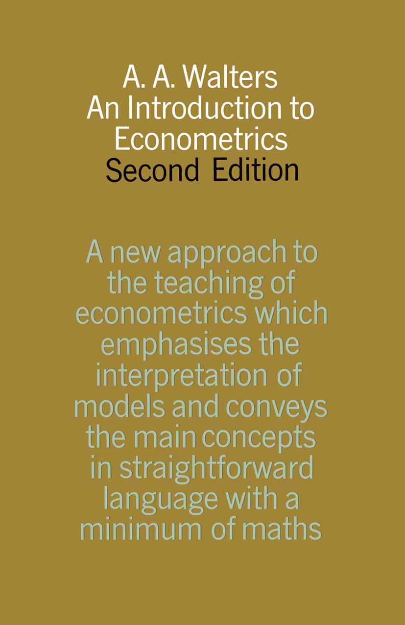 An Introduction to Econometrics
