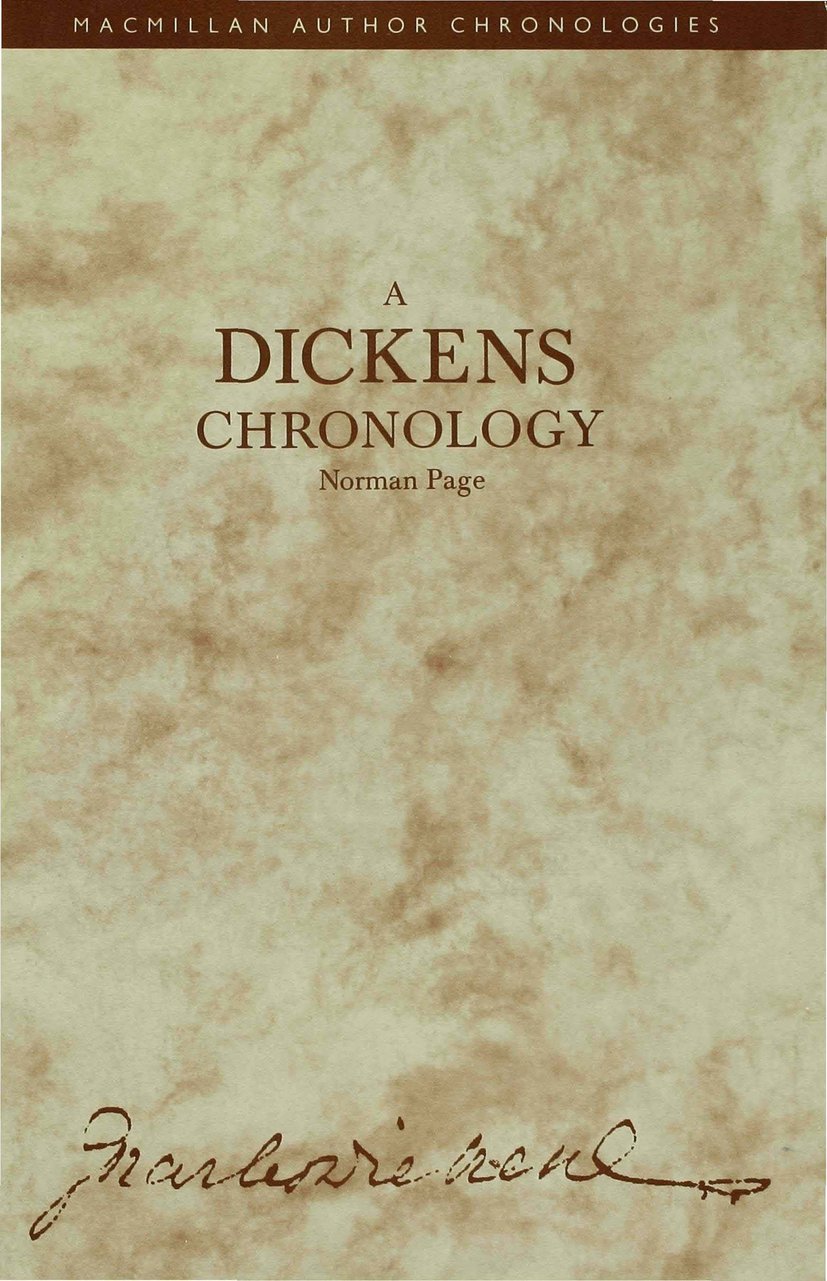 Author Chronologies Series