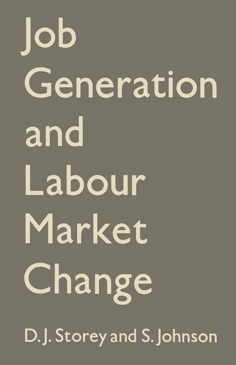 Job Generation and Labour Market Change