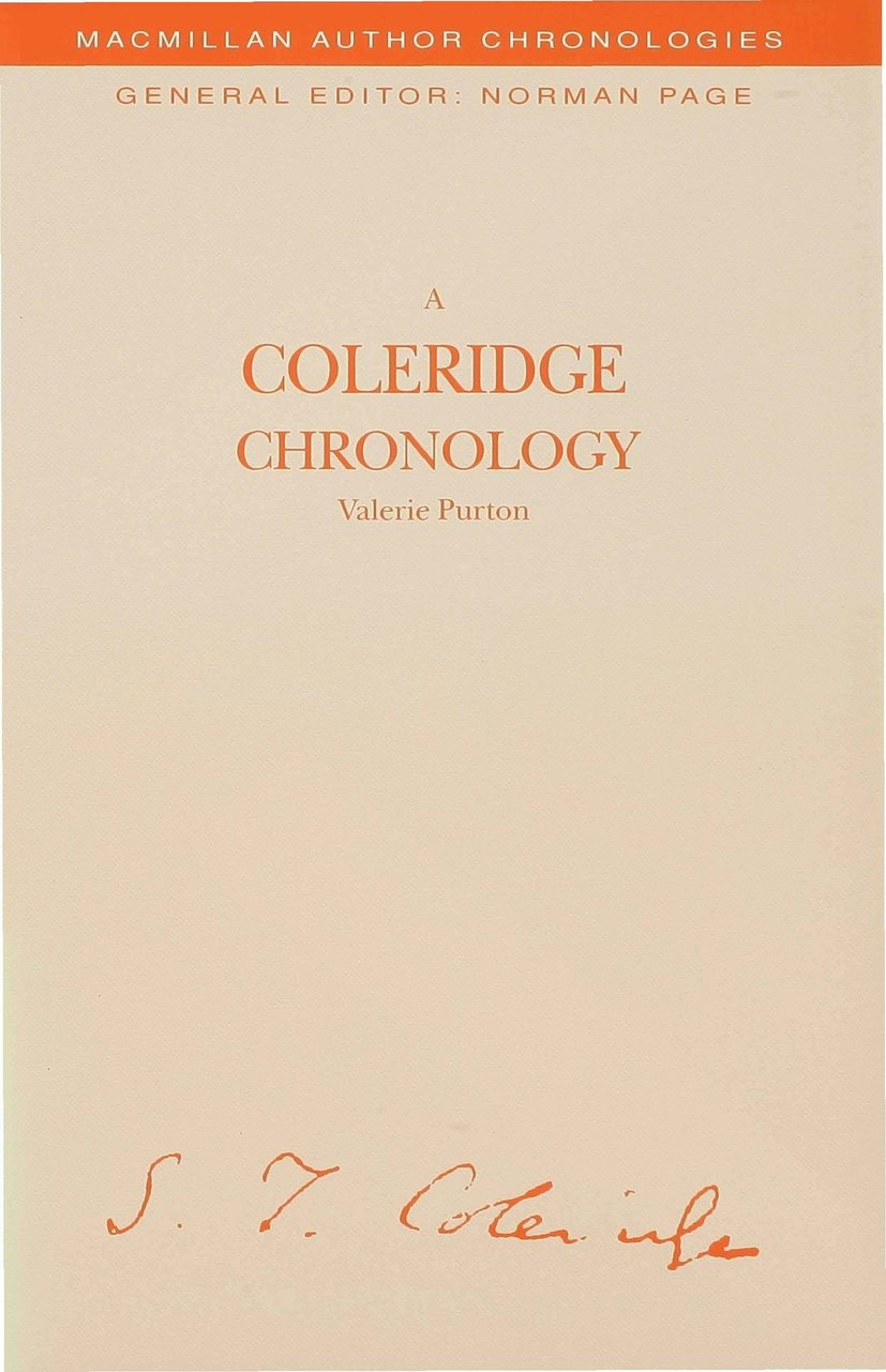 Author Chronologies Series