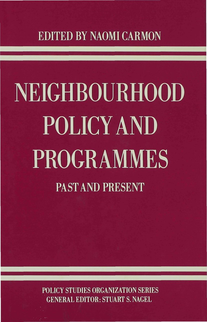 Policy Studies Organization Series