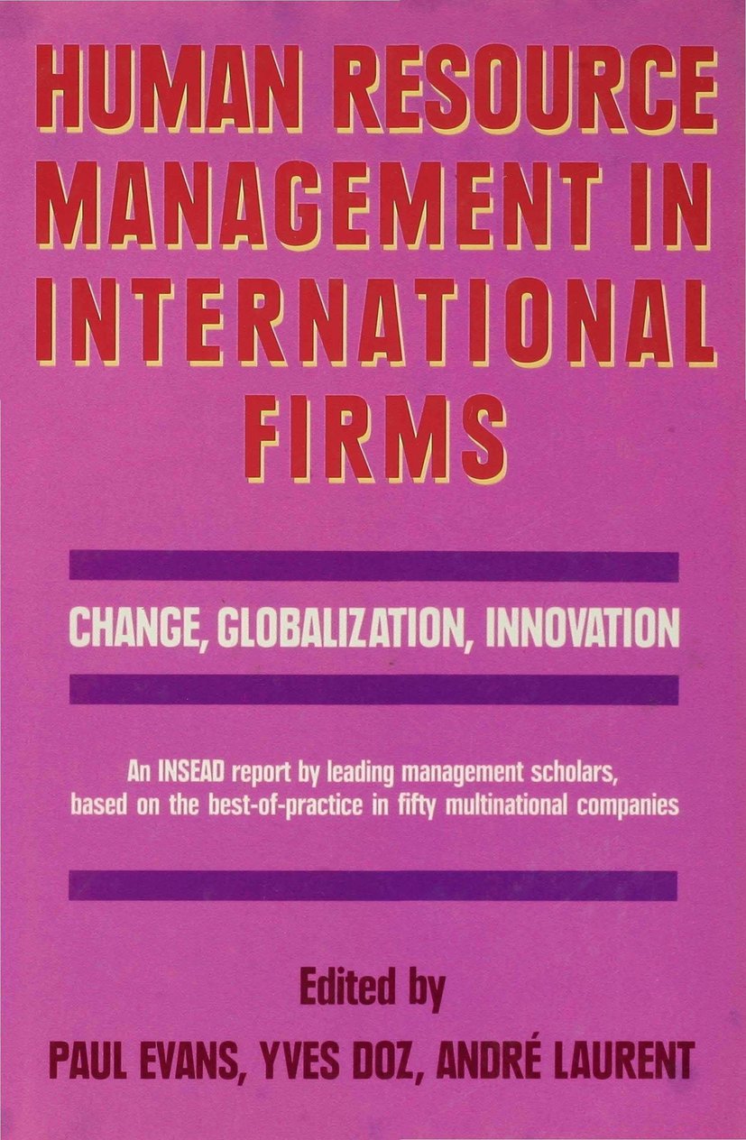 Human Resource Management in International Firms