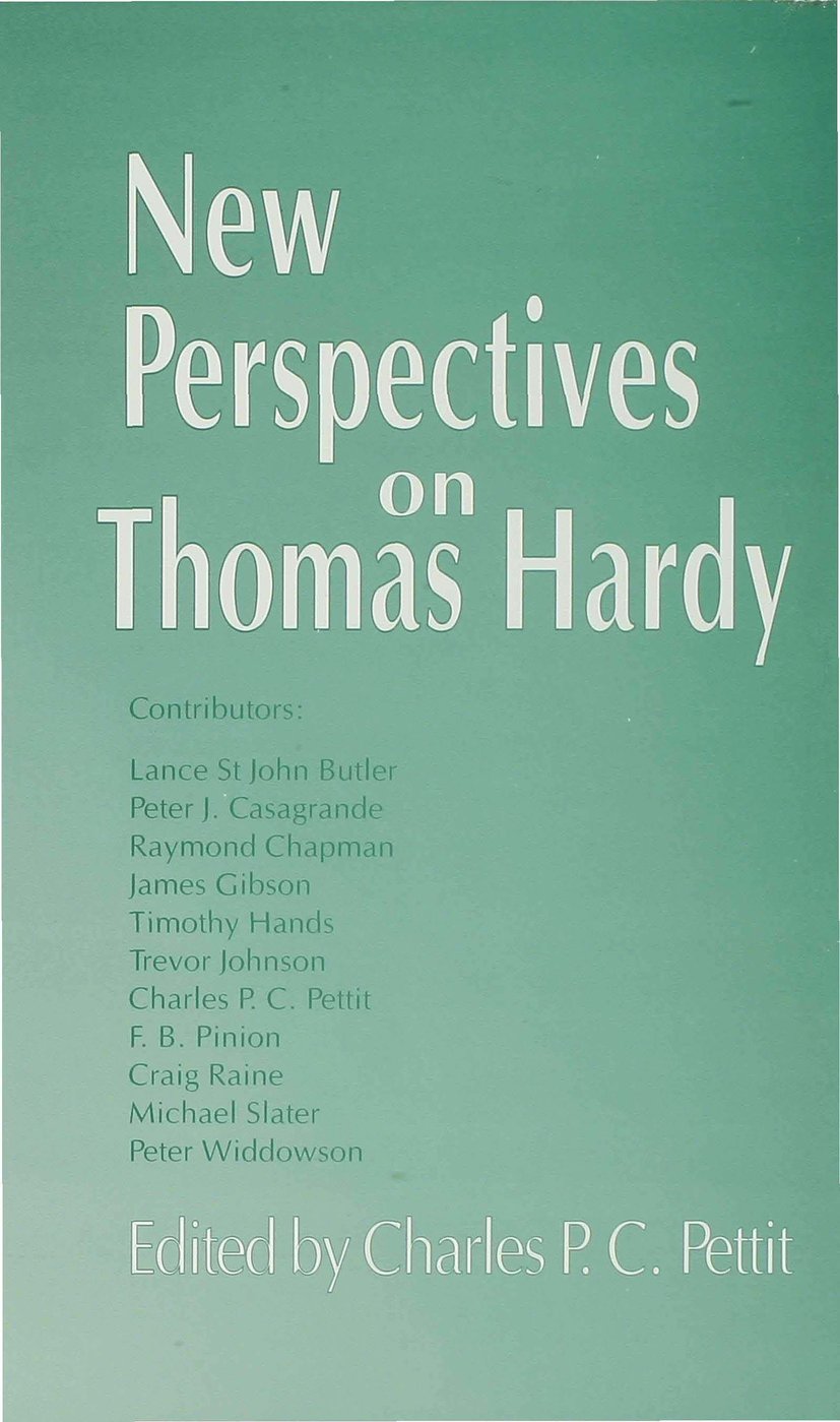 New Perspectives on Thomas Hardy