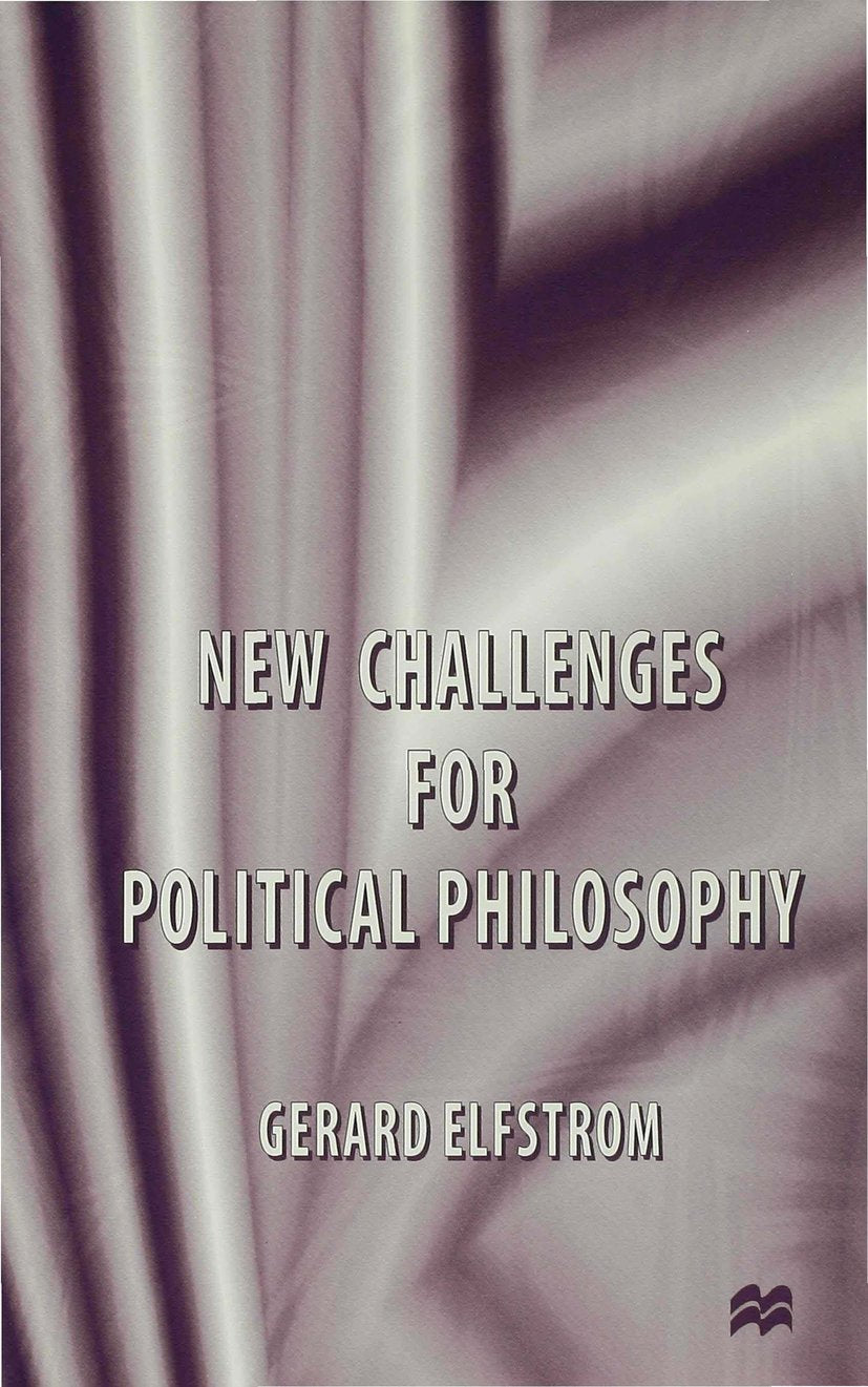 New Challenges for Political Philosophy