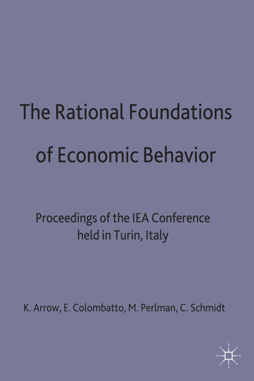 The Rational Foundations of Economic Behaviour