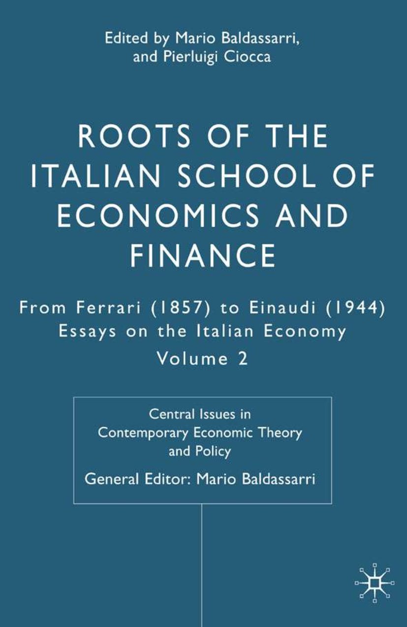 Central Issues in Contemporary Economic Theory and Policy