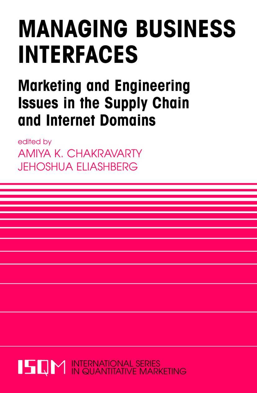 International Series in Quantitative Marketing