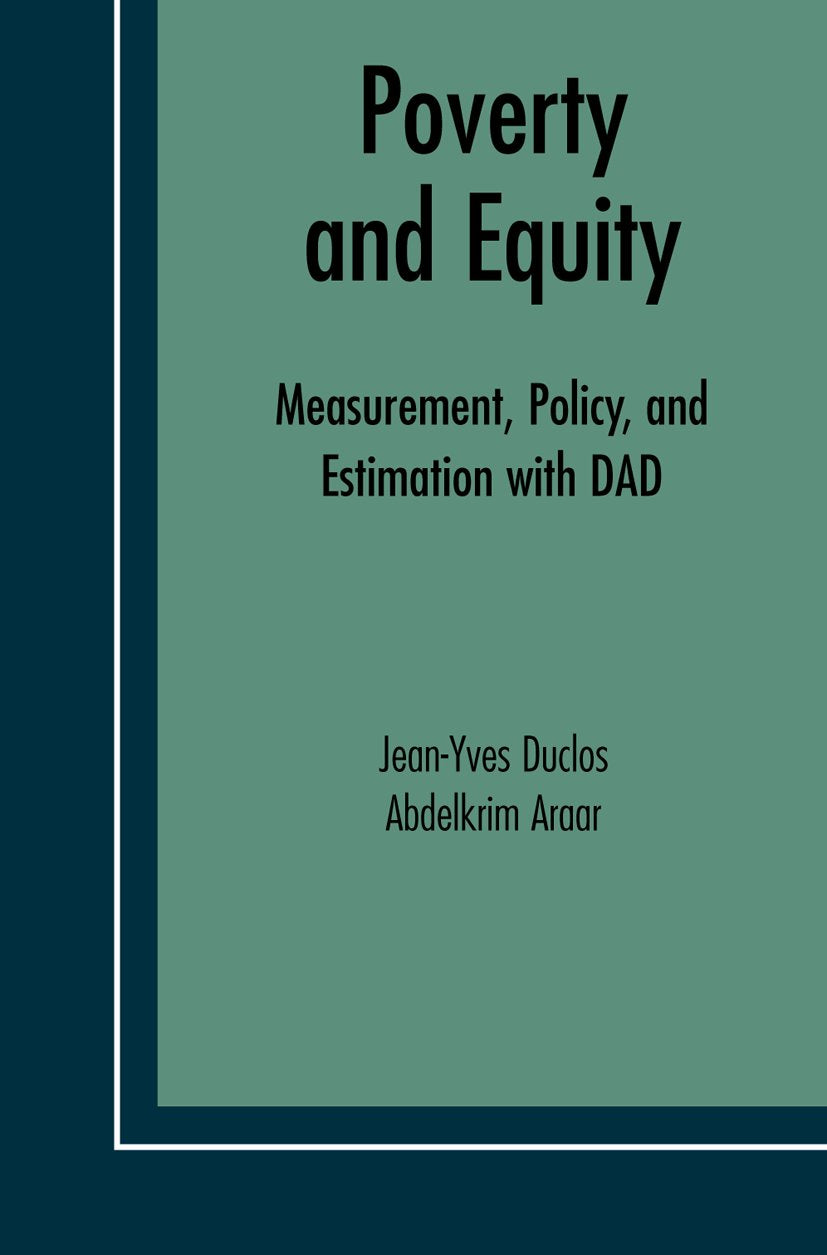 Economic Studies in Inequality, Social Exclusion and Well-Being