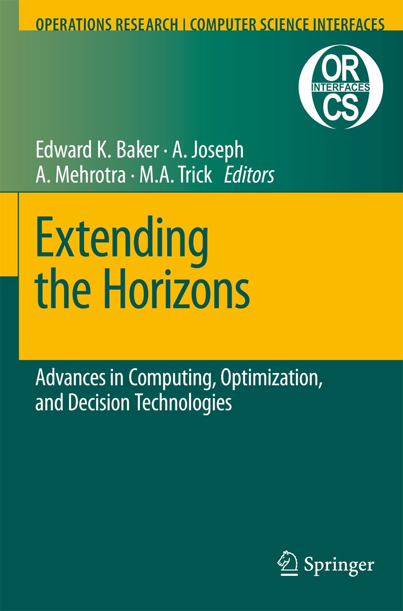 Operations Research/Computer Science Interfaces Series