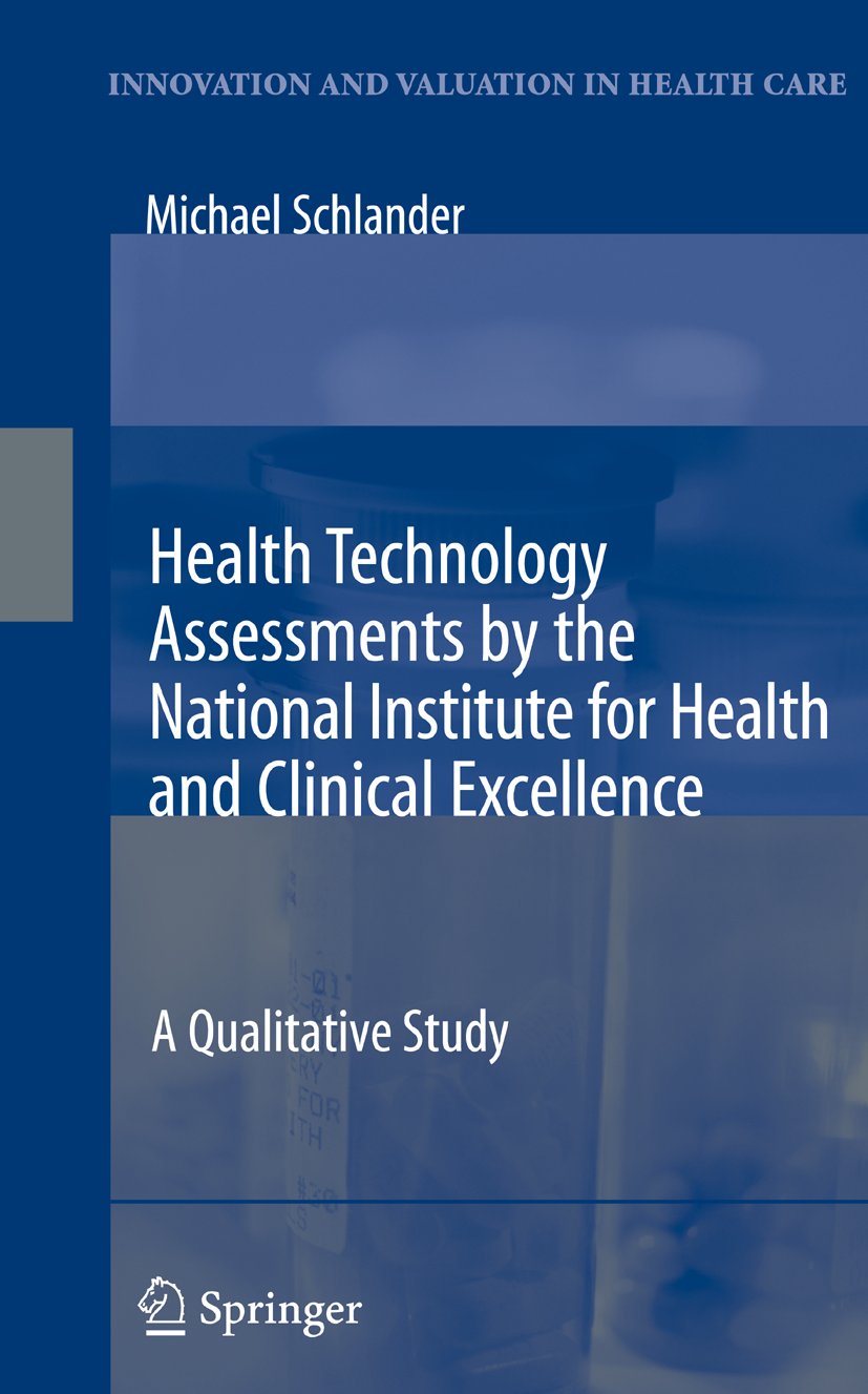Innovation and Valuation in Health Care