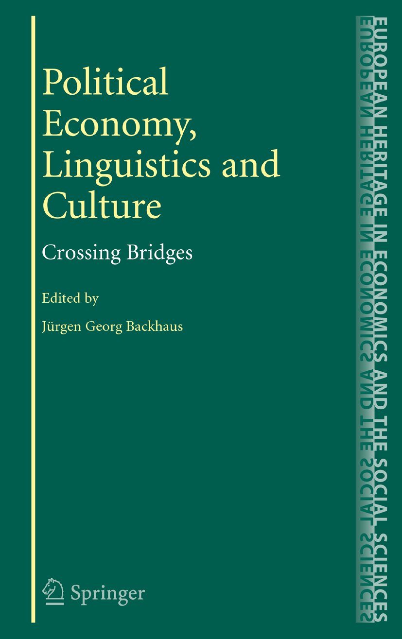 The European Heritage in Economics and the Social Sciences