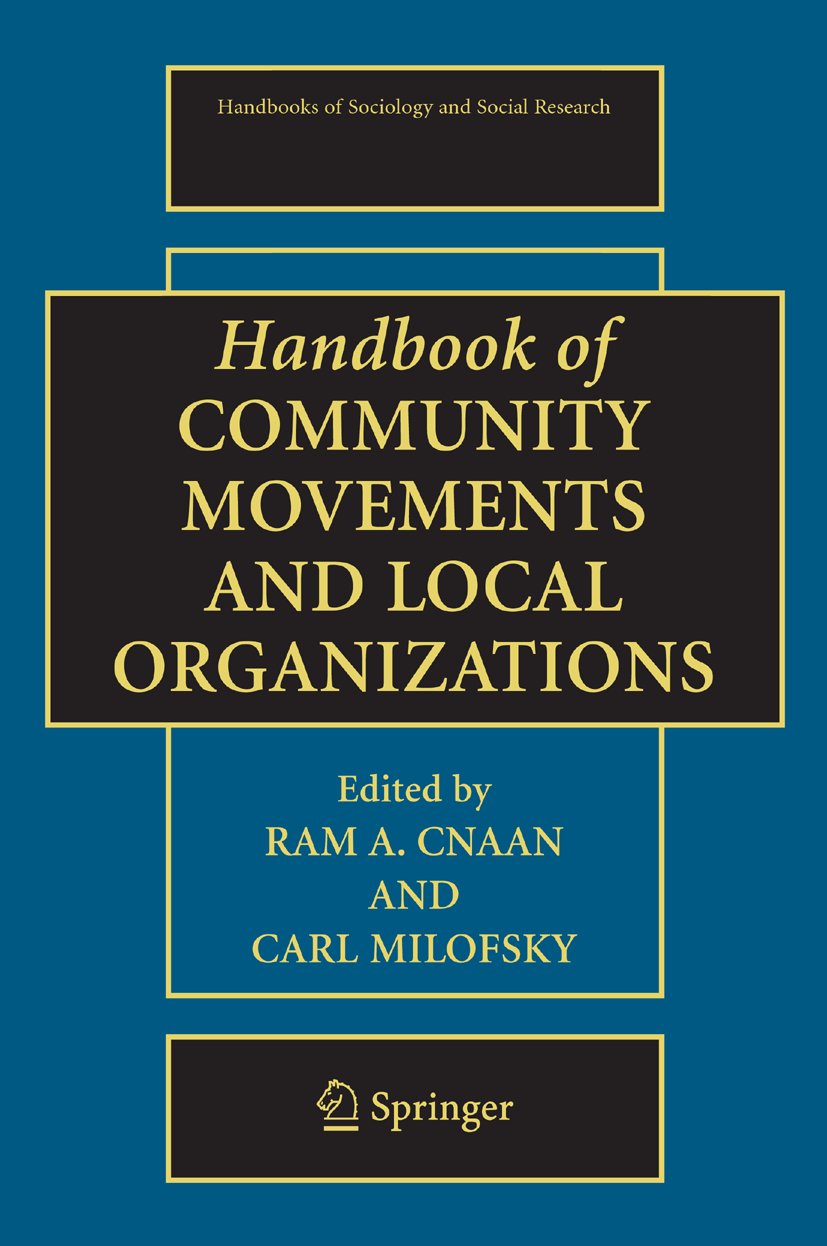 Handbook of Community Movements and Local Organizations
