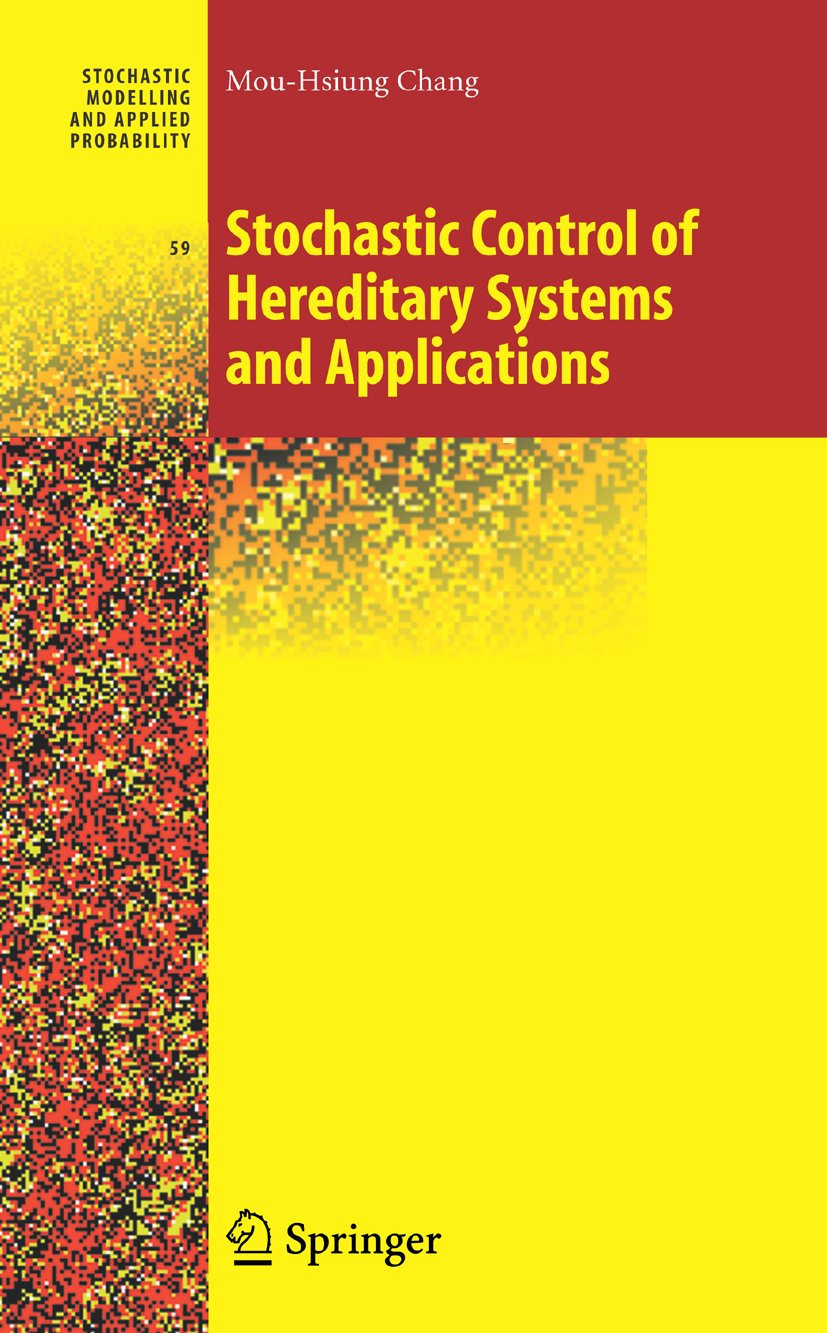 Stochastic Modelling and Applied Probability