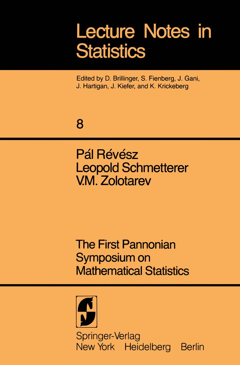 Lecture Notes in Statistics