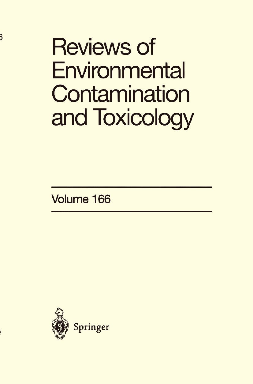 Reviews of Environmental Contamination and Toxicology