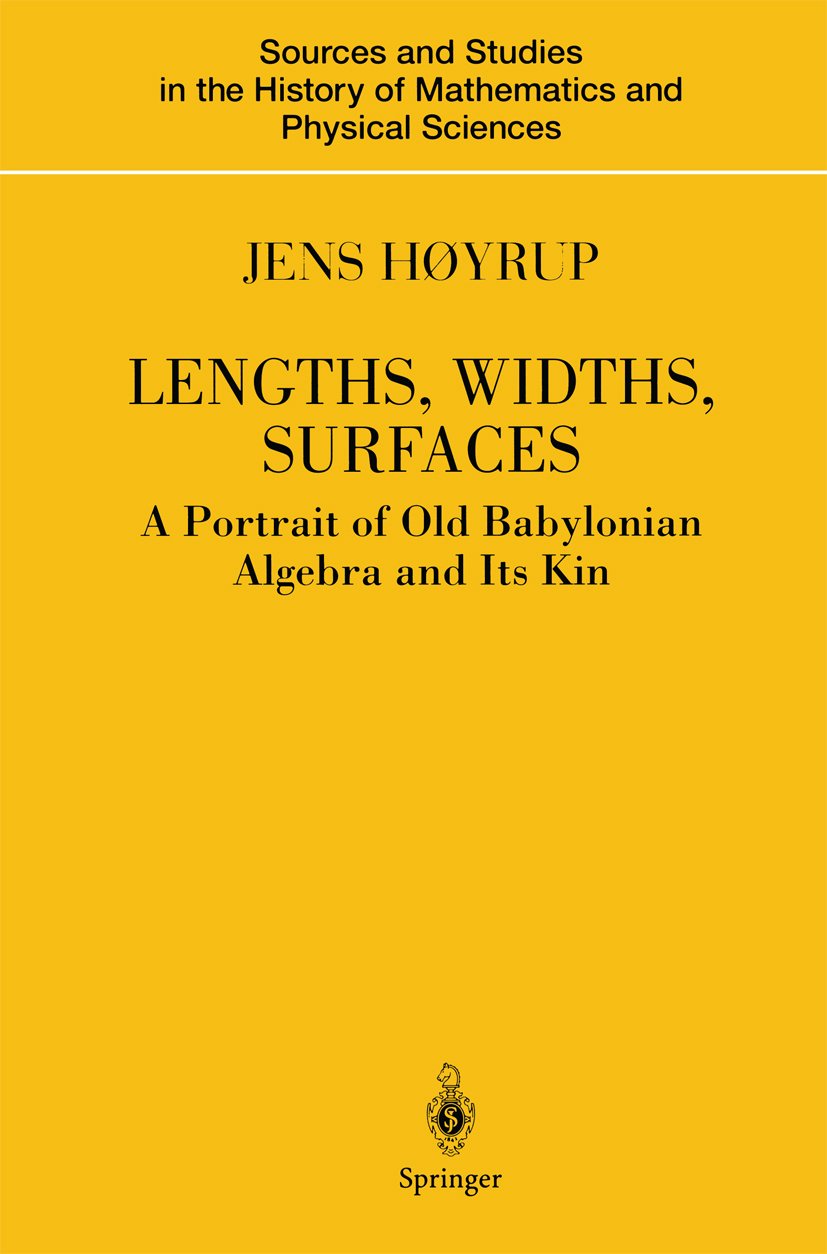 Sources and Studies in the History of Mathematics and Physical Sciences