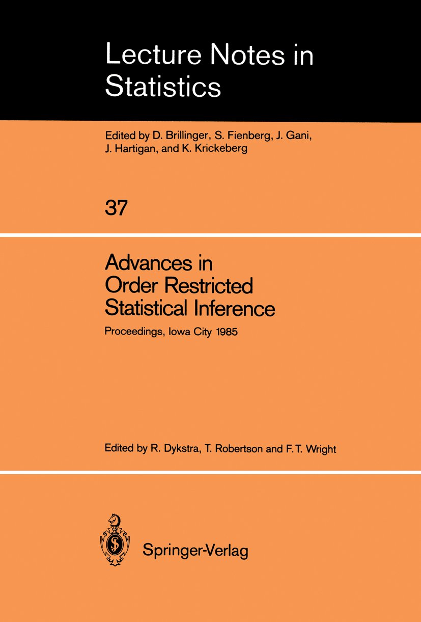 Lecture Notes in Statistics