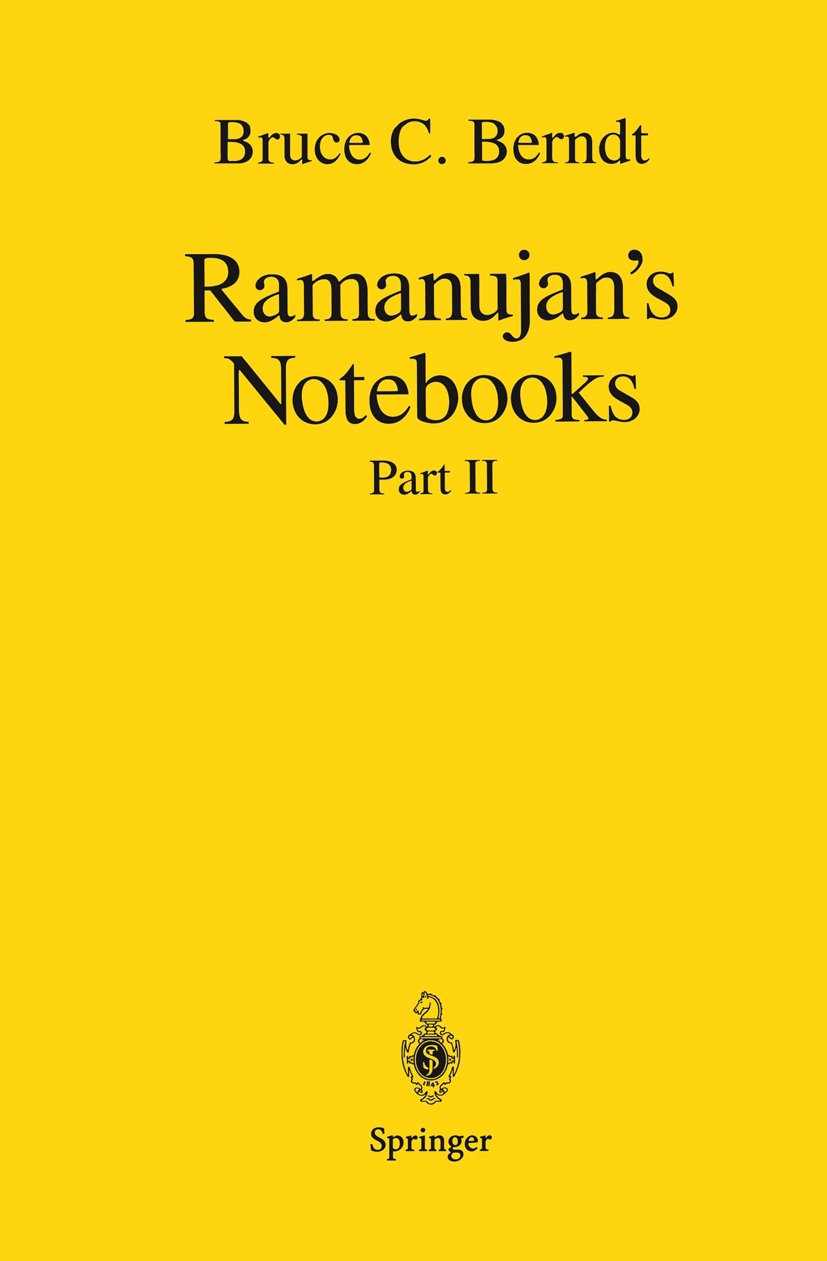 Ramanujan’s Notebooks