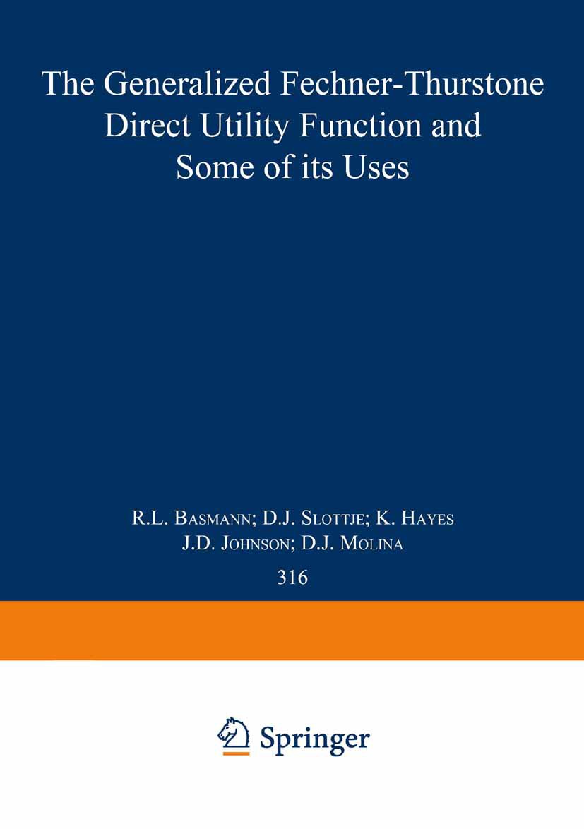 Lecture Notes in Economics and Mathematical Systems
