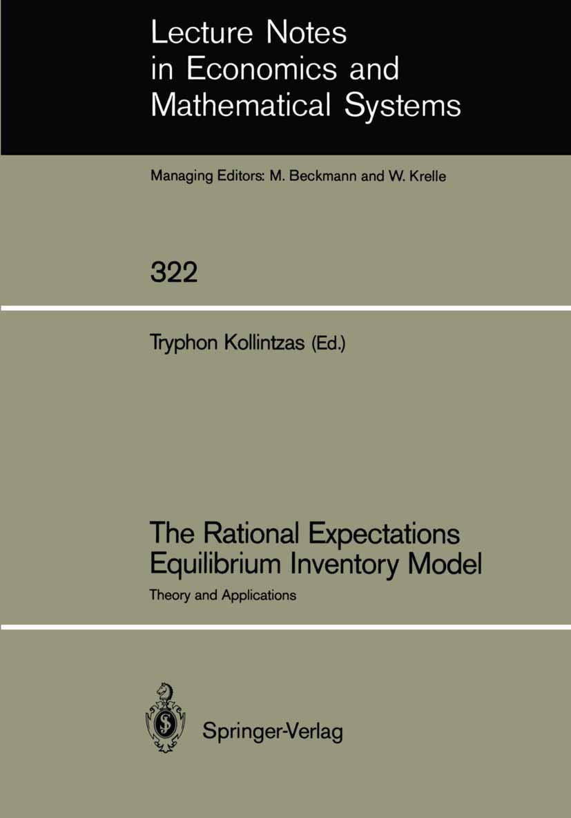 Lecture Notes in Economics and Mathematical Systems