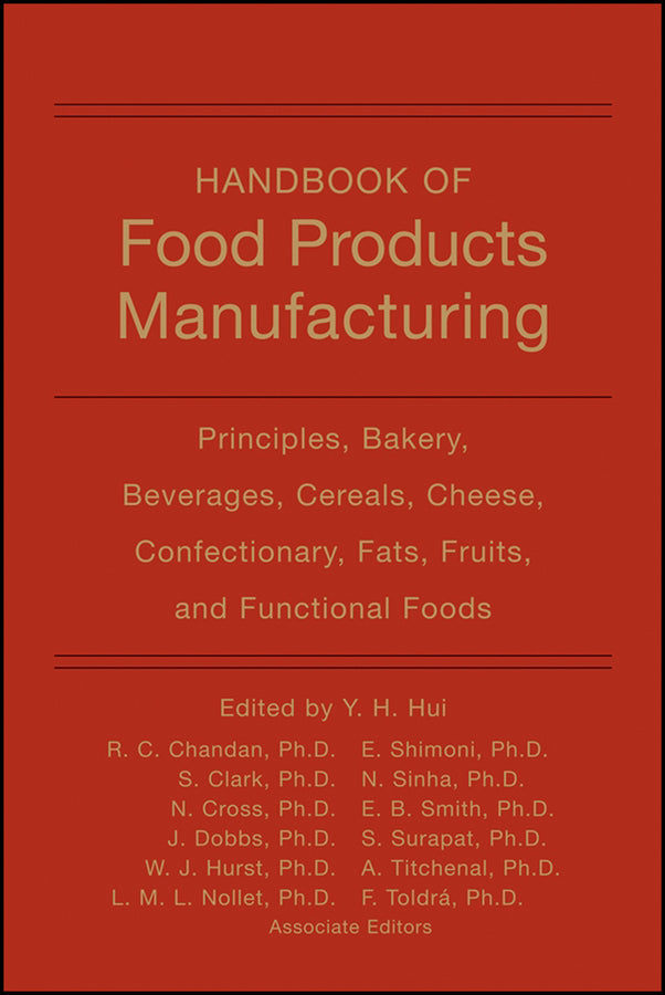 Handbook of Food Products Manufacturing, 2 Volume Set
