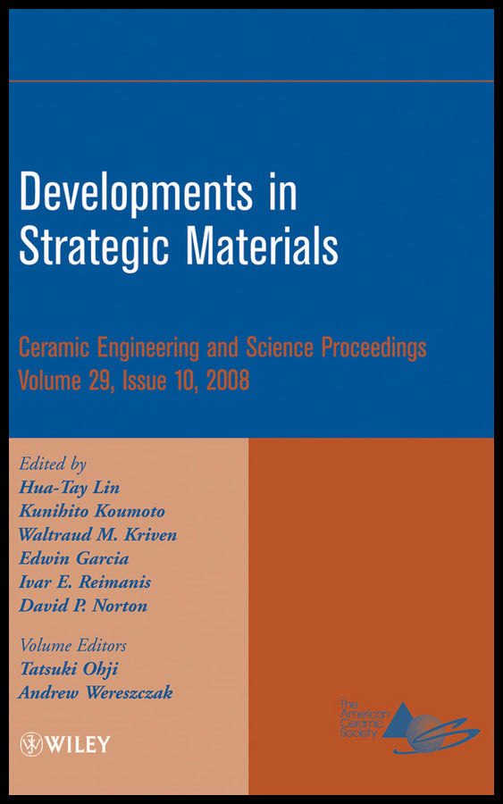 Developments in Strategic Materials, Volume 29, Issue 10
