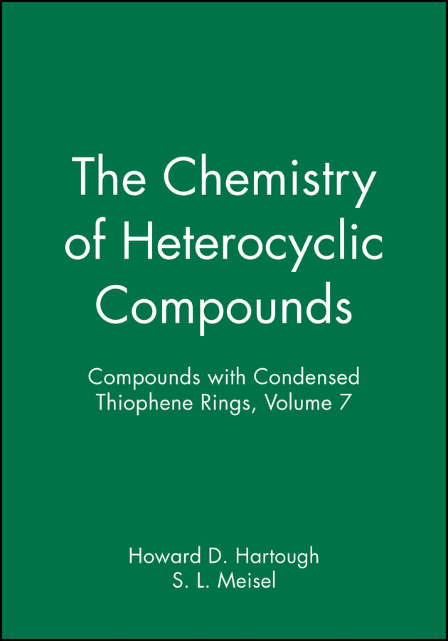 Compounds with Condensed Thiophene Rings, Volume 7