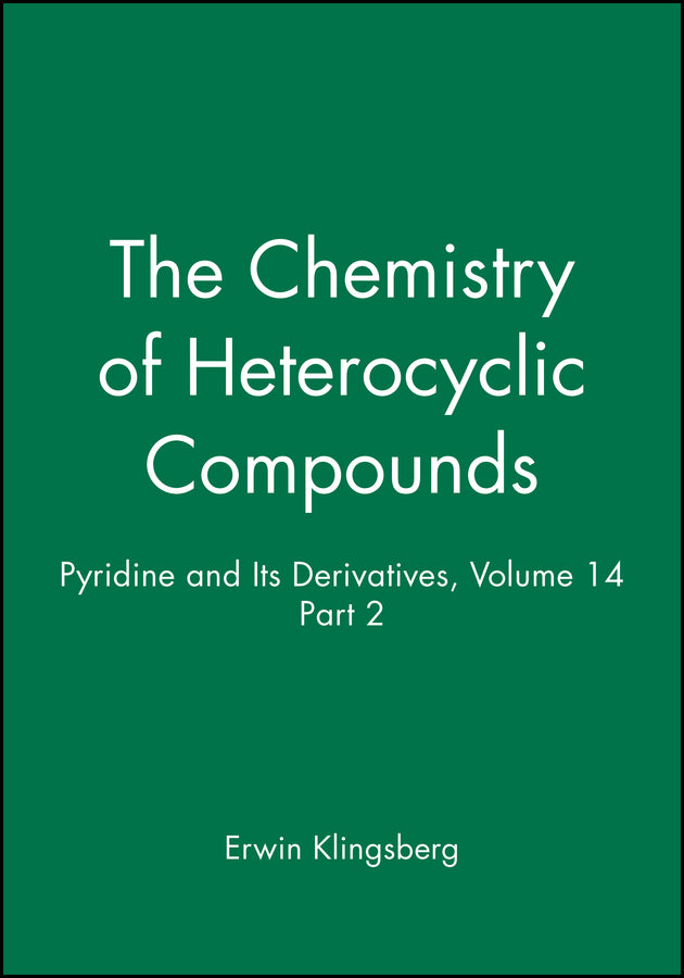 Pyridine and Its Derivatives, Volume 14, Part 2