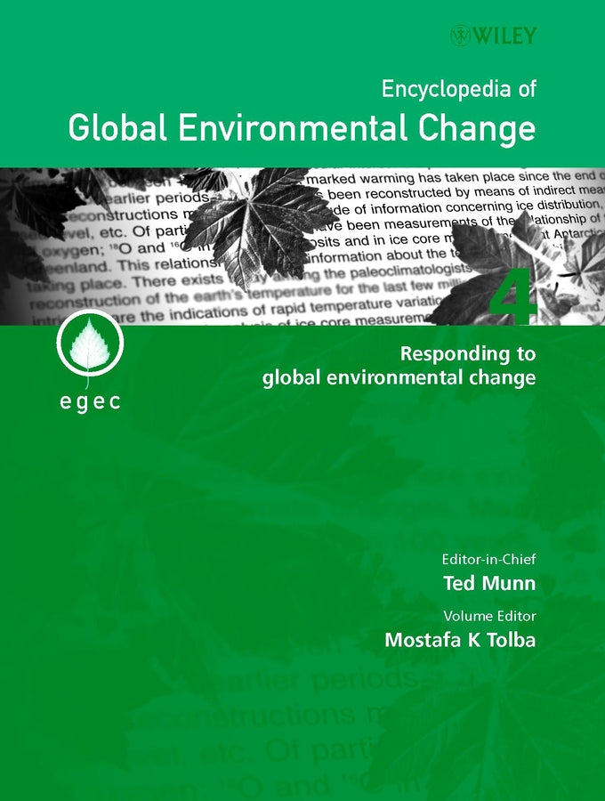 Encyclopedia of Global Environmental Change