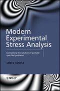 Modern Experimental Stress Analysis
