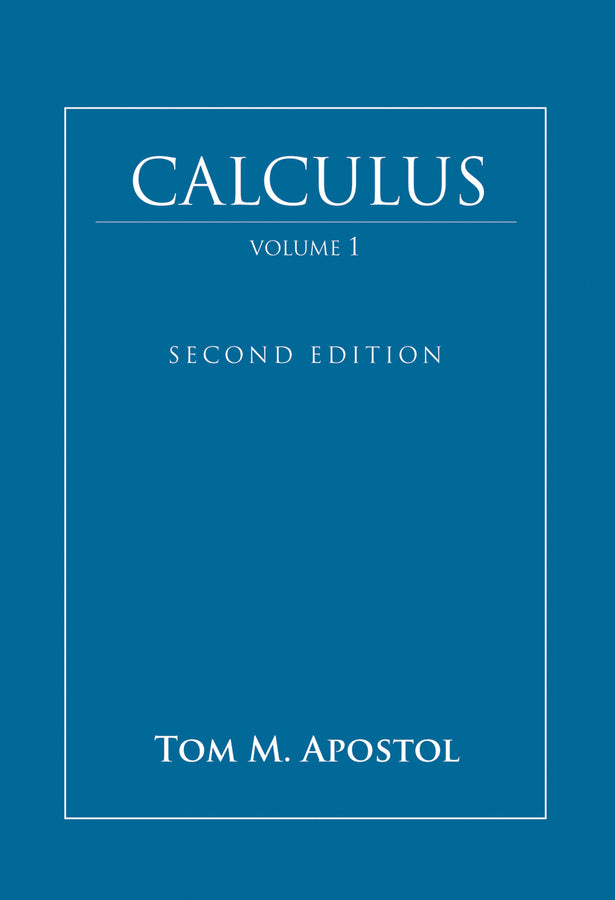Calculus, Volume 1