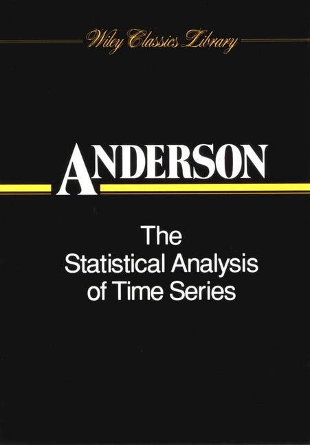 The Statistical Analysis of Time Series