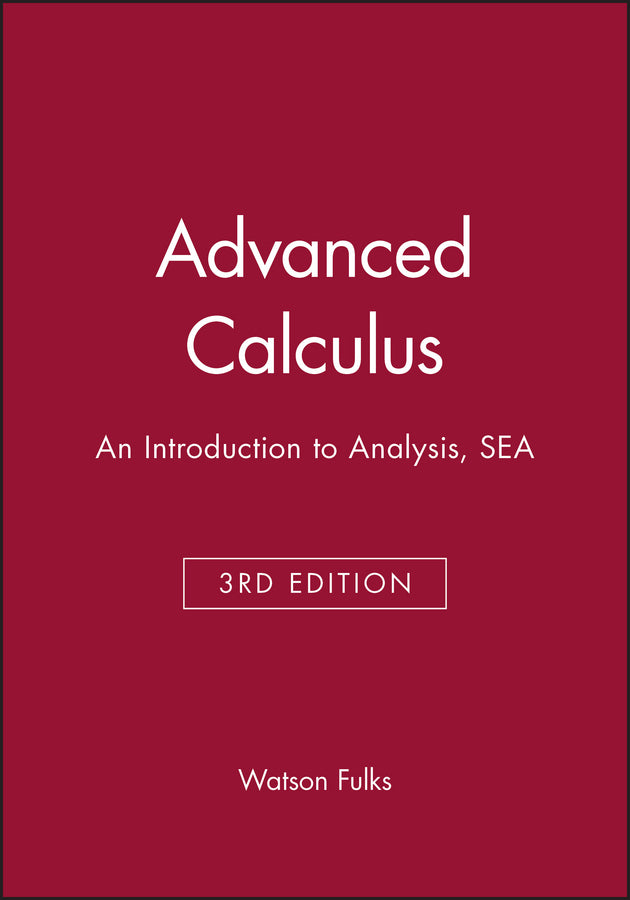 Advanced Calculus