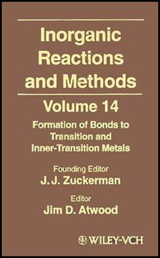 Inorganic Reactions and Methods, The Formation of Bonds to Transition and Inner-Transition Metals