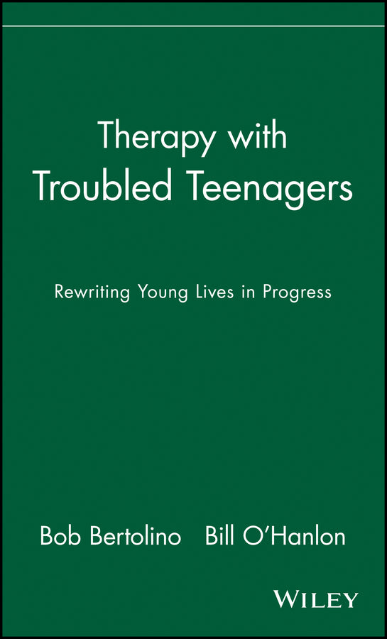 Therapy with Troubled Teenagers