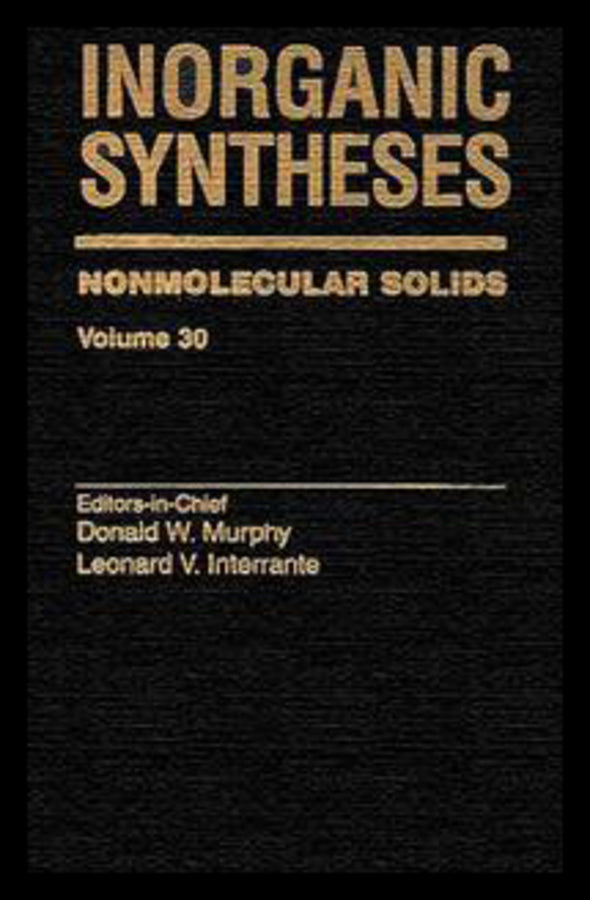 Nonmolecular Solids, Volume 30